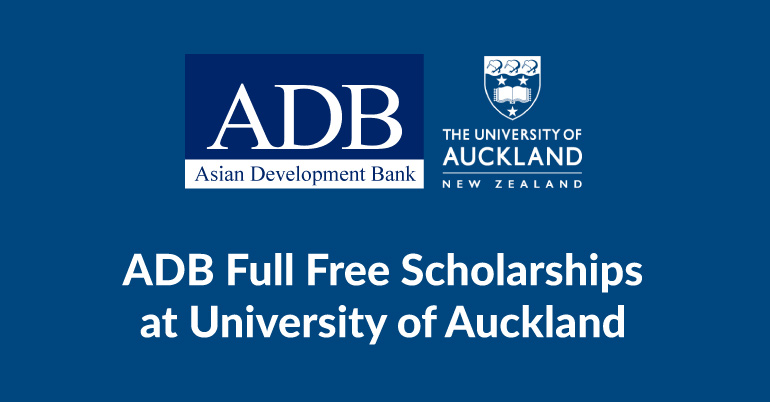 adb scholarships at university of auckland