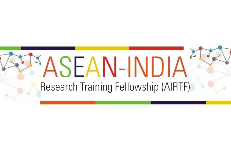 asean-india research training fellowships in india
