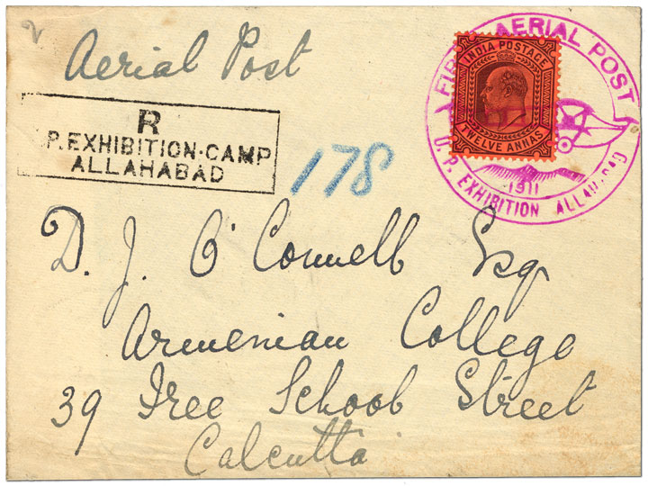 the beginnings of air mail in india