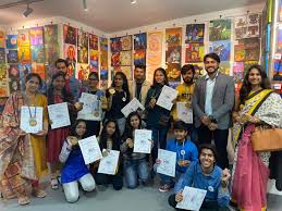 art from the heart specially-abled artists create a kaleidoscope of emotions, ideas and passion