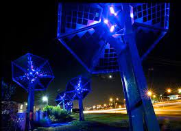 brilliant solar-powered art and sculpture projects
