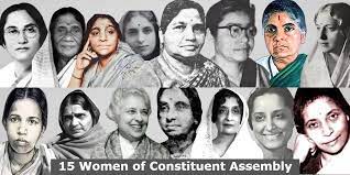 women leaders in the constituent assembly