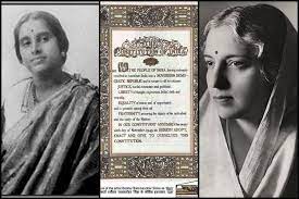 invisible architects of the indian republic women freedom fighters who were part of the making of the constitution of india