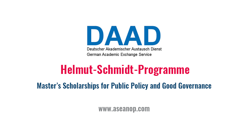 daad scholarships for public policy and good governance