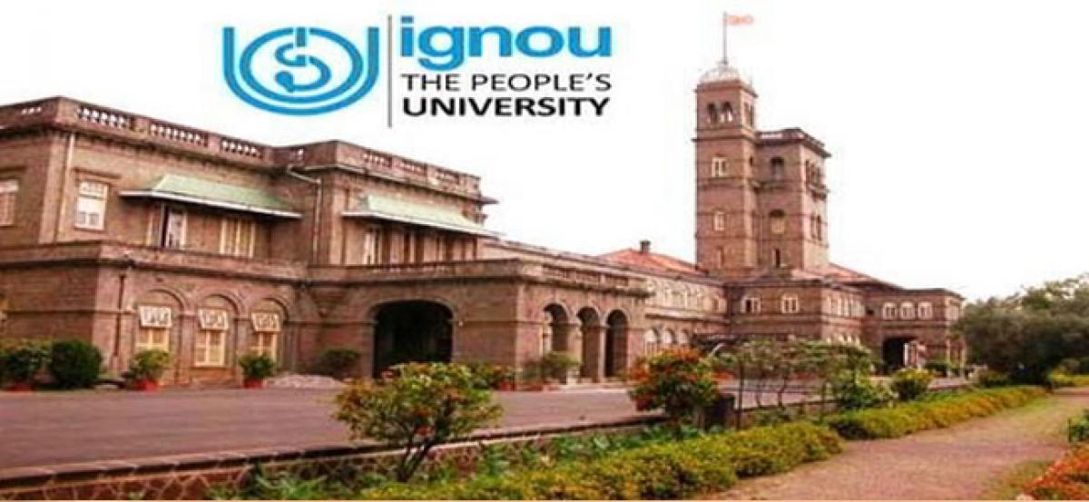  indira gandhi national open university  admissions 2017