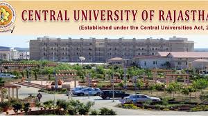central-university-of-rajasthan-recruitment-2022