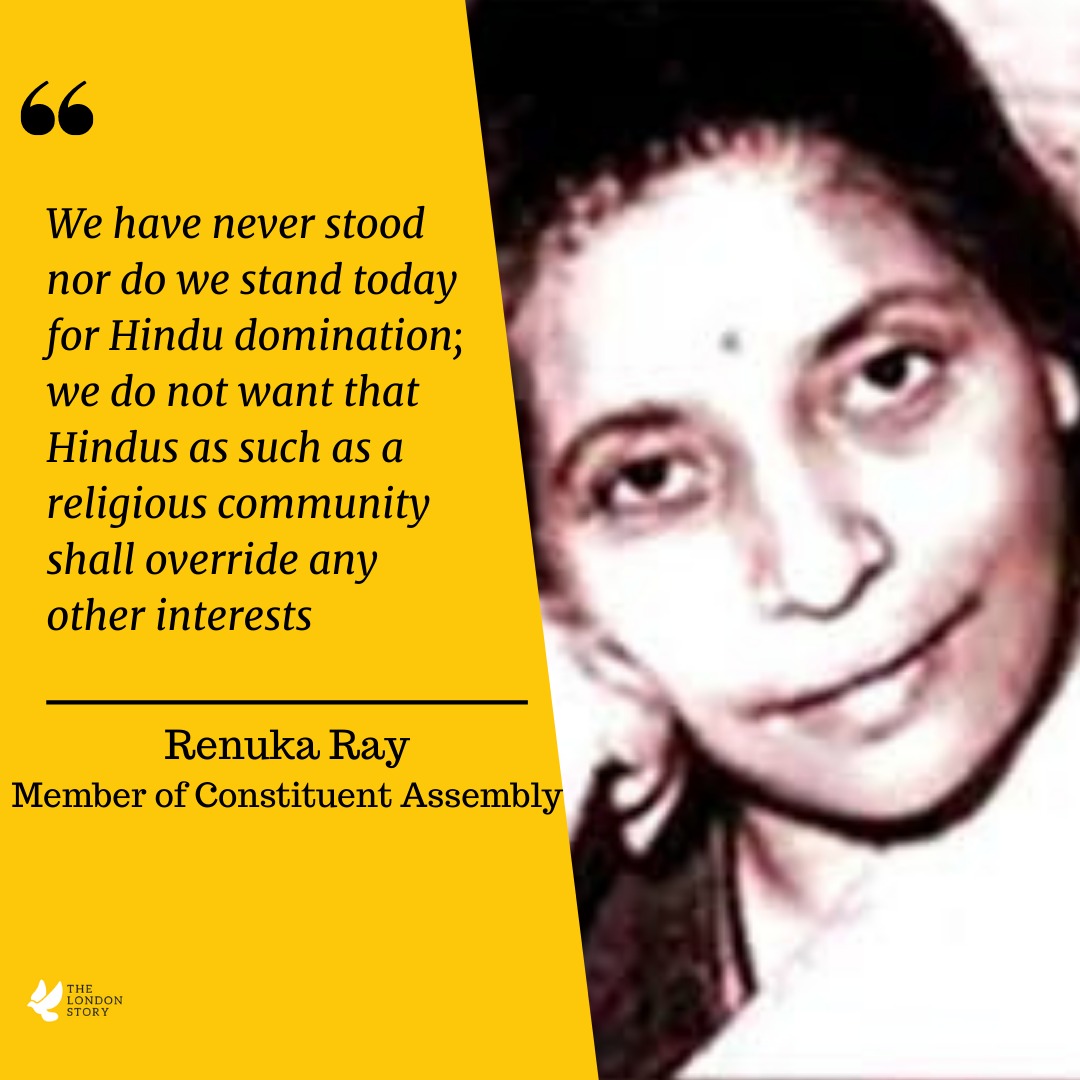 renuka ray warrior of independence and champion of women’s rights 