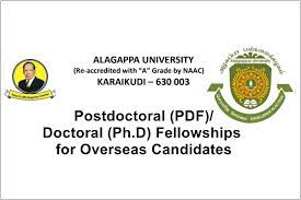 postdoctoral(pdf)/doctoral(ph.d) fellowships for overseas candidates