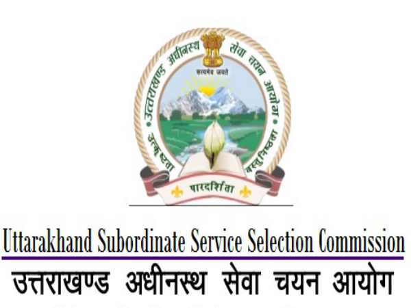 uttarakhand subordinate service selection commission recruitments 2017