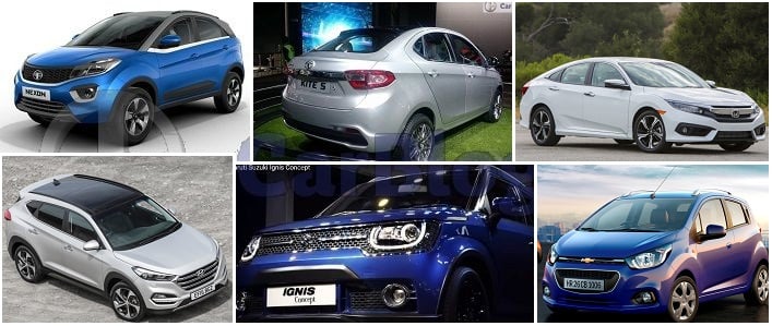 upcoming new cars in india in 2017