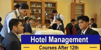 hotel management admission 2024