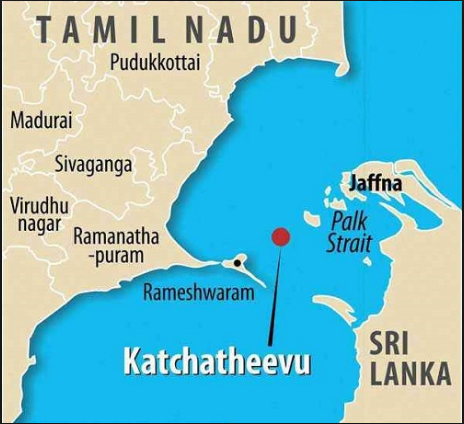 kachcha theevu : geologically connected to indian land mass