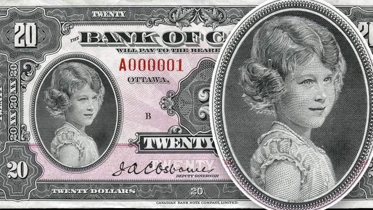 queen elizabeth’s aging process on bank notes