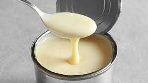 condensed milk: milk  that can be stored for years