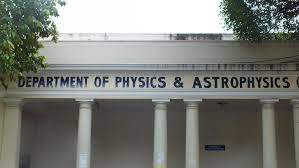 department of physics & astrophysics university of delhi 