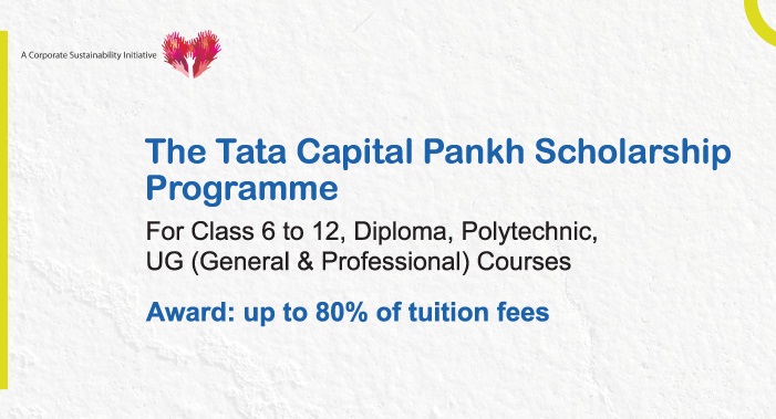 tata capital pankh scholarship program 2024-25